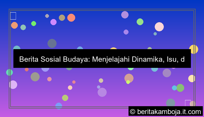 desain berita sosial budaya