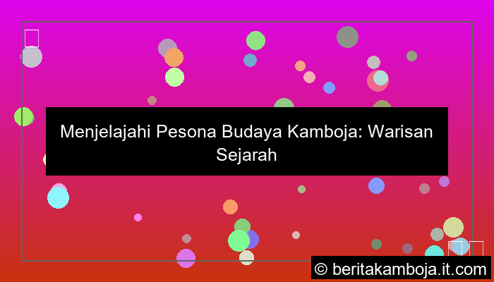 budaya kamboja