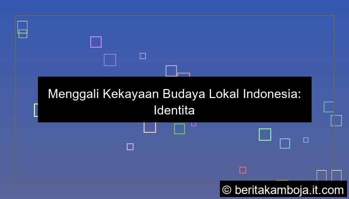 grafik budaya lokal