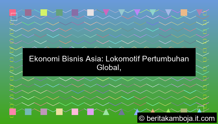 ilustrasi ekonomi bisnis asia