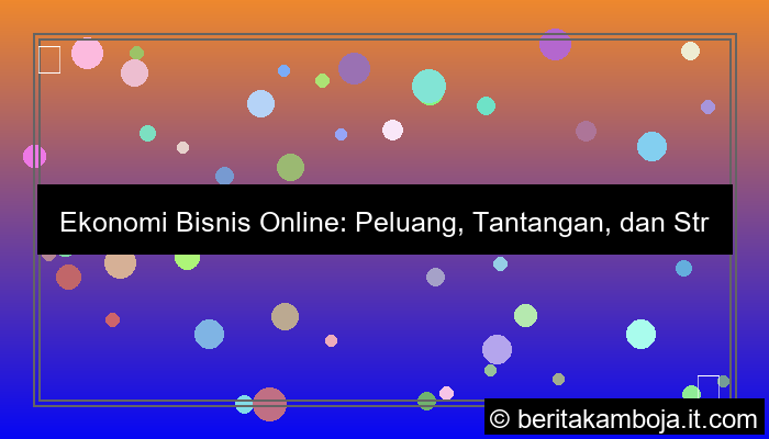 gambar ekonomi bisnis online