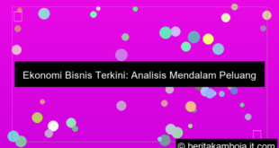 visual ekonomi bisnis terkini