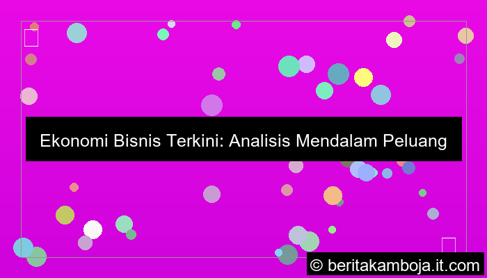 visual ekonomi bisnis terkini