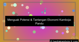 ekonomi kamboja