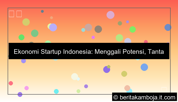 grafik ekonomi startup