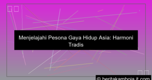 desain gaya hidup asia