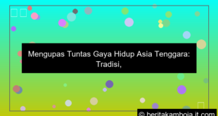 desain gaya hidup asia tenggara