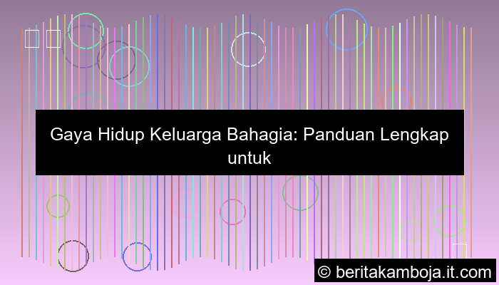 gambar gaya hidup keluarga