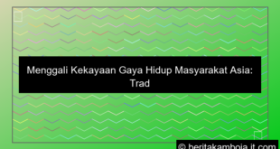 ilustrasi gaya hidup masyarakat asia
