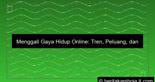 ilustrasi gaya hidup online