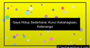 grafik gaya hidup sederhana