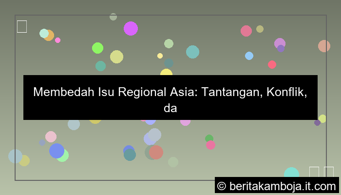 isu regional asia