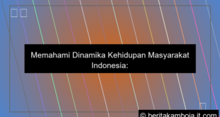 kehidupan masyarakat