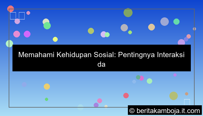 grafik kehidupan sosial