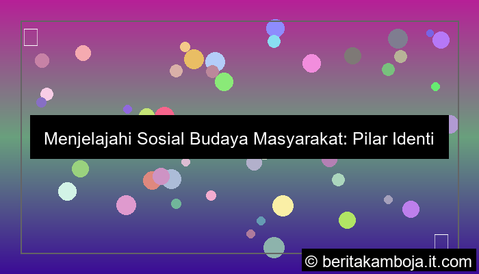 ilustrasi sosial budaya masyarakat
