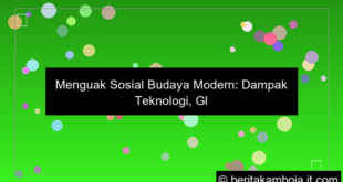 sosial budaya modern