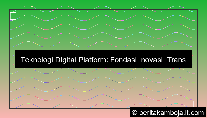 teknologi digital platform