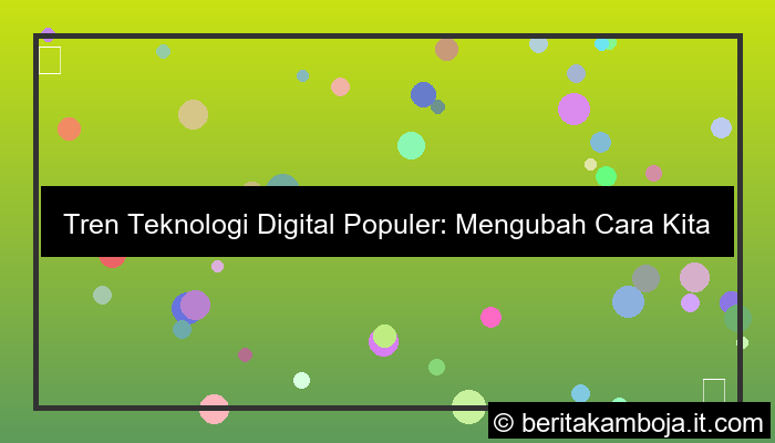 grafik teknologi digital populer
