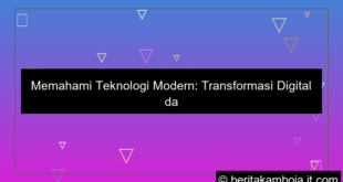 teknologi modern