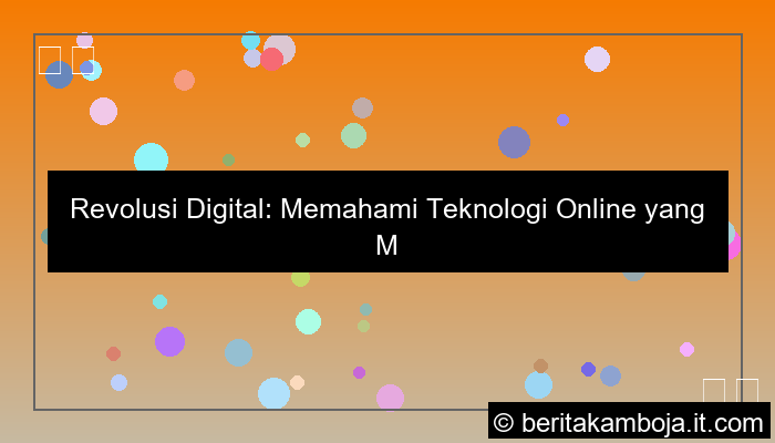 teknologi online