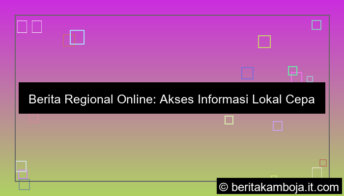desain berita regional online