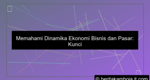 ilustrasi ekonomi bisnis pasar