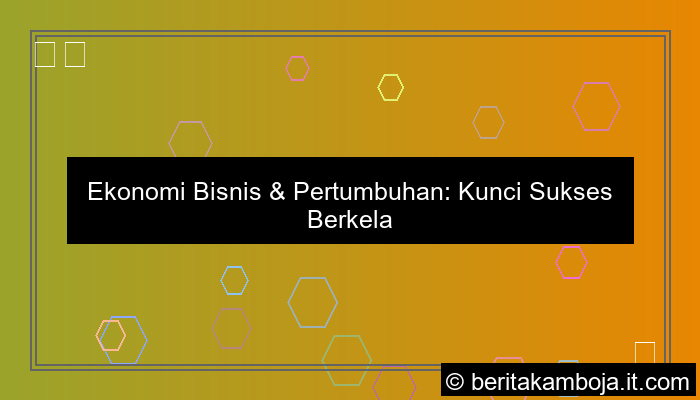 grafik ekonomi bisnis pertumbuhan