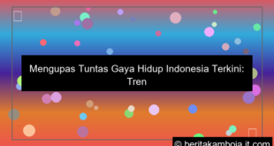 gambar gaya hidup indonesia terkini