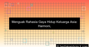 gaya hidup keluarga asia