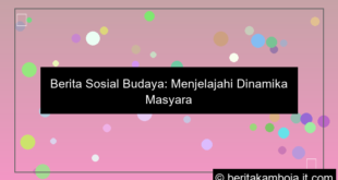 desain sosial budaya berita