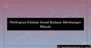 desain sosial budaya edukasi