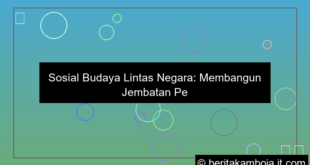 ilustrasi sosial budaya lintas negara