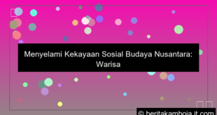 desain sosial budaya nusantara