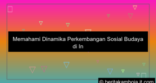 sosial budaya perkembangan