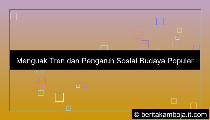 grafik sosial budaya populer