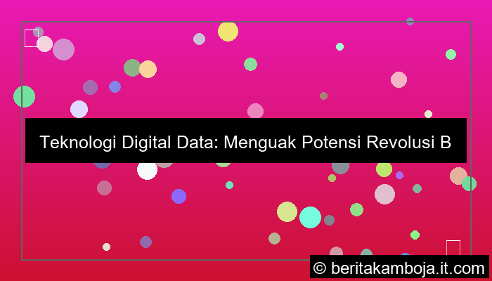teknologi digital data
