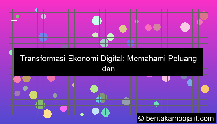 teknologi digital ekonomi