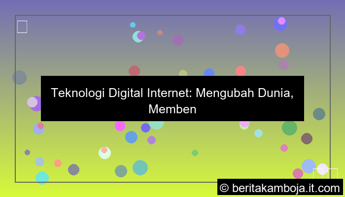 teknologi digital internet