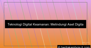 grafik teknologi digital keamanan
