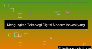 desain teknologi digital modern